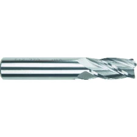 End Mill, Center Cutting Long Length Single End, Series 5955T, 716 Cutter Dia, 4 Overall Length,